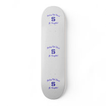 Sterling High Go Knights Logo I Skateboard