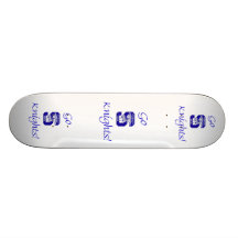 Sterling High Go Knights Logo II Skateboard