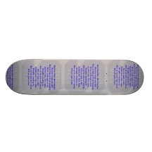 Sterling High School Alma Mater Skateboard