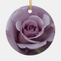 Sterling Rose Ornament