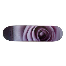 Sterling Silver Rose Skateboard Design
