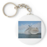 Stern of the Carnival Sensation Cruise Ship Keychain