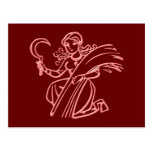 Sternzeichen Jungfrau zodiac sign Virgo Postkarten