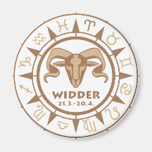 Sternzeichen Widder Kühlschrankmagnet
