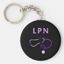 Stéthoscope de LPN Porte-clé