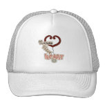 Stethoscope Nurses Have Heart T-shirts and GIfts Trucker Hat