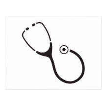 Stethoscope Post Card