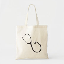 Stethoscope Tote Bag