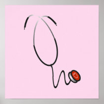 Stethoscope Tshirts and Gifts Poster