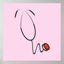 Stethoscope Tshirts and Gifts Poster