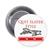 Steven Slater Flight Attendant Gifts Pinback Button