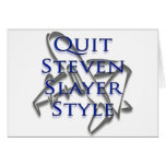 Steven Slater Flight Attendent Merchandise Greeting Cards