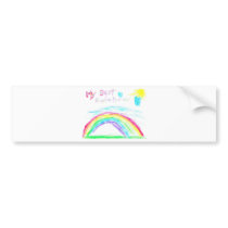 Steven's Rainbow Bumper Sticker
