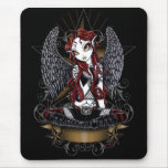 Stevie Super Star Angel by Myka Jelina Mouse Pads