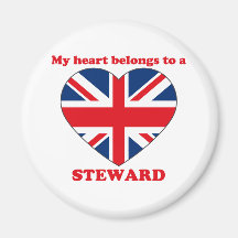 Steward Refrigerator Magnet