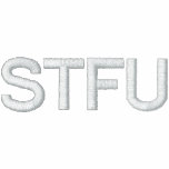 STFU EMBROIDERED HOODED SWEATSHIRT
