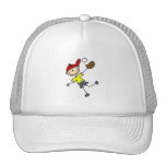 Stick Baseball Player Hat