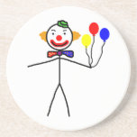 Stick Clown Coasters