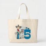 Stick Cowboy 5th Birthday Bag
