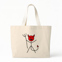 Stick Devil Canvas Bag