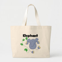 Stick Elephant T-shirts and Gifts Canvas Bags