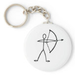 Stick figure archer t-shirts and gifts. key chains