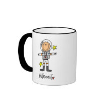Stick Figure Astronaut T-shirts and Gifts Mug