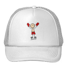 Stick Figure Boxer T-shirts and Gifts Hats