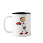 Stick Figure Boxing Mug