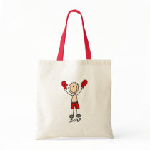 Stick Figure Boxing T-shirts and Gifts Canvas Bags