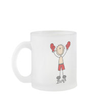Stick Figure Boxing T-shirts and Gifts Coffee Mug
