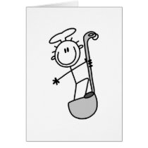 Stick Figure Chef with Ladle Cards