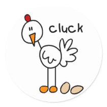Stick Figure Chicken