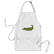 Stick Figure Crocodile tshirts and Gifts Aprons