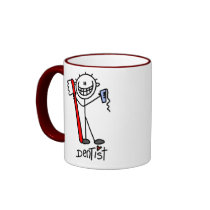 Stick Figure Dentist Mug