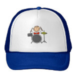 Stick Figure Drums Hat