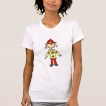 Stick Figure Firefighter Tshirts and Gifts