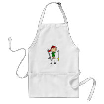 Stick Figure Fishing Tshirts and Gifts Aprons
