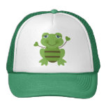Stick Figure Frog Hats