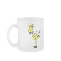 Stick Figure Giraffe T-shirts and Gifts Coffee Mug