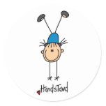 Stick Figure Handstand