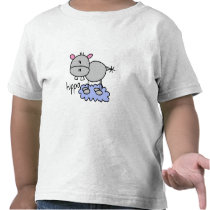 Stick Figure Hippo T-shirts and Gifts