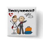 Stick Figure Honeymooner T-shirts and Gifts Buttons