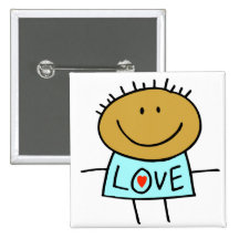 Stick Figure Love Buttons