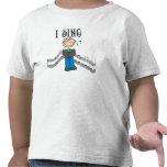Stick Figure Male I Sing T-shirts and Gifts