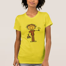 Stick Figure Nurse With Lollipop Tshirts and Gifts