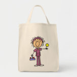 Stick Figure Nurse With Lollipop Tshirts and Gifts Canvas Bag