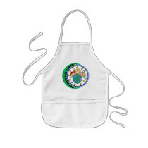 Stick Figure Protect Our Earth T-shirts and Gifts Apron