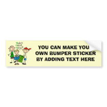 Stick Figure Reduce  Reuse Recycle T-shirts Bumper Stickers