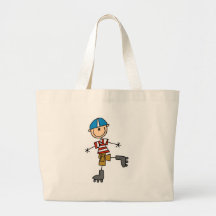 Stick Figure Roller Skating Bags